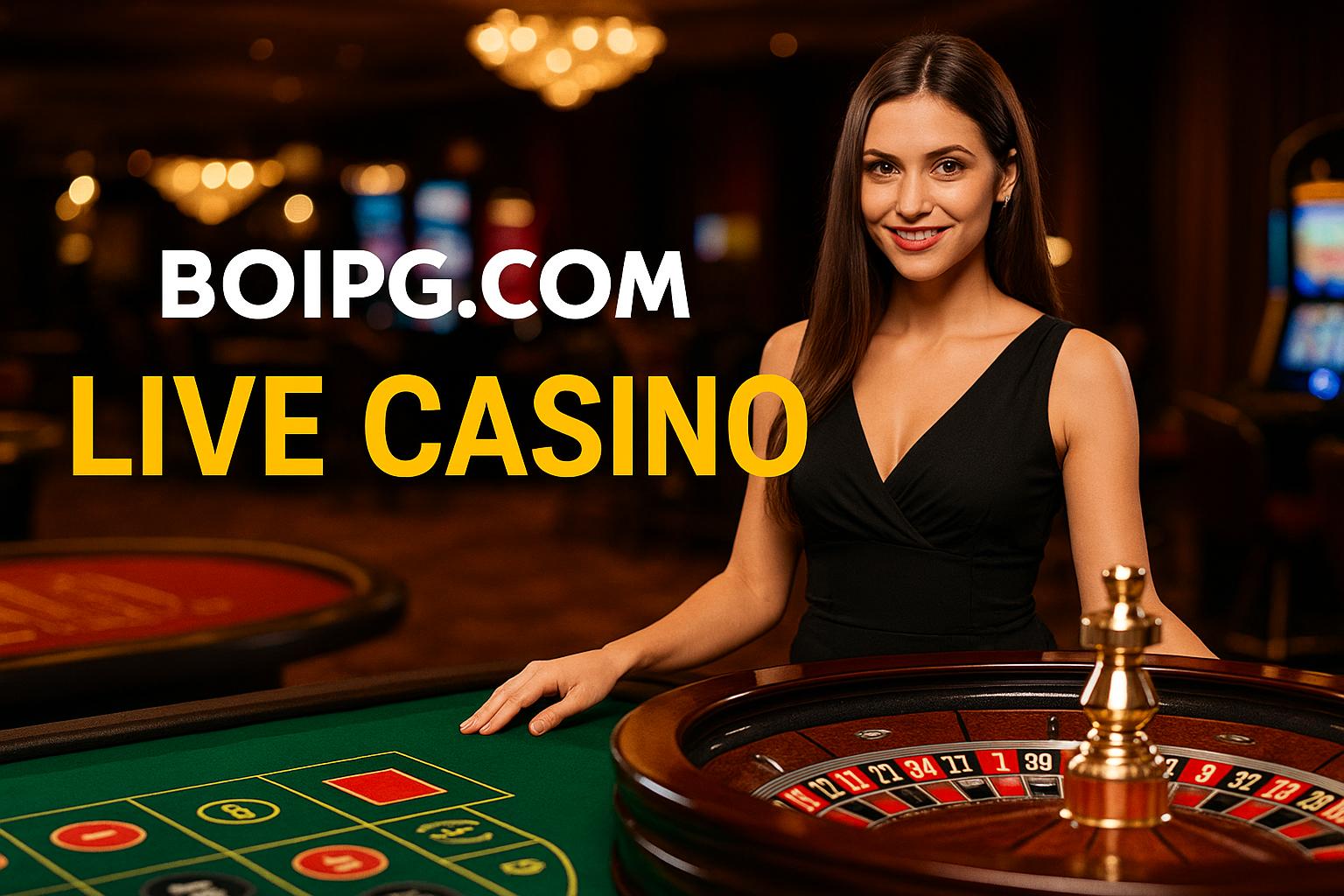 O BOIPG.COM Live Casino lança promoções regularmente