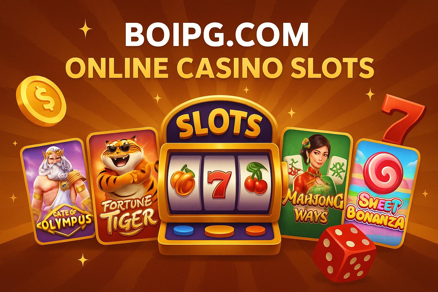 Jogos de Slot no Casino Online BOIPG.COM