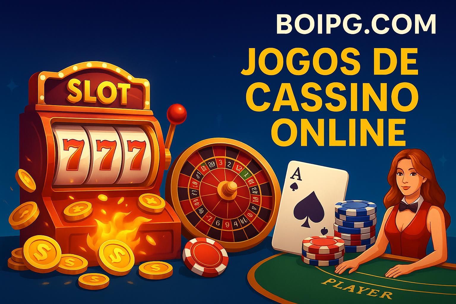 Jogos de cassino online inovadores e emocionantes na BOIPG.COM